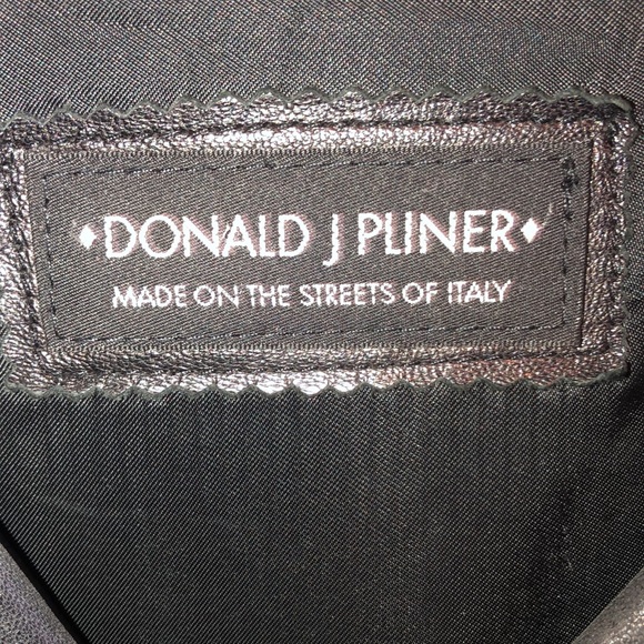 Men’s Donald Pliner Italian leather jacket, Large - Picture 3 of 11